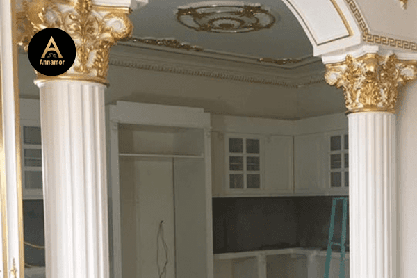 Muốn nhà đẹp chuẩn Âu? Bắt đầu từ phào chỉ cột 1 Muốn nhà đẹp chuẩn Âu? Bắt đầu từ phào chỉ cột